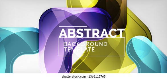 Shiny glossy arrows background, clean modern geometric design, futuristic composition, vector illustration