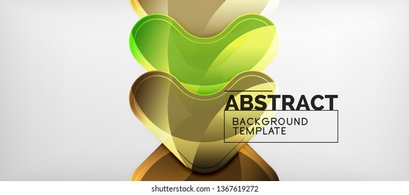 Shiny glossy arrows background, clean modern geometric design, futuristic composition, vector illustration
