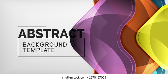 Shiny glossy arrows background, clean modern geometric design, futuristic composition, vector illustration
