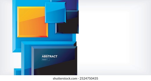 Plano de fundo brilhante brilhante quadrado metálico ou plástico. Ilustração vetorial para papel de parede, banner, plano de fundo, cartão, ilustração de livro, página inicial