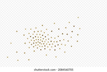 Fondo transparente del vector brillante brillante brillante brillante. Diseño Brillante Moderno. Secuencia Dorada Cae Textura. Tarjeta de glamour de salpicadura.