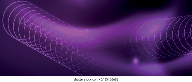 Fondo brillante de diseño, líneas de estilo neón, concepto de tecnología
