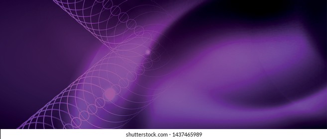 Fondo brillante de diseño, líneas de estilo neón, concepto de tecnología