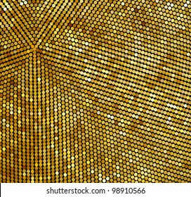 Shiny gold Background