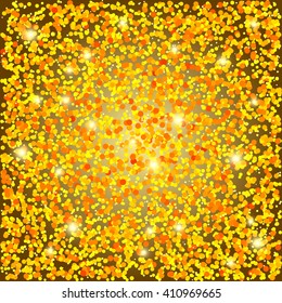shiny gold dust background