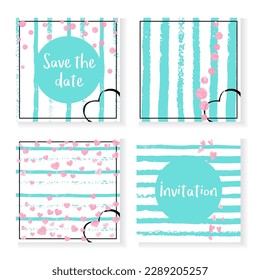 Shiny Gold Invitation. White Birthday Particle. Save Date Starburst Set. Turquoise Vintage Concept. Pink Winter Art. Mint Textile. Stripe Glittery Effect. Stripe Shiny Gold Invitation