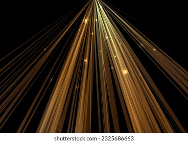 Shiny gold lighting texture background