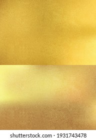 Glanzgold Texturpapiere, Folien oder Metall.