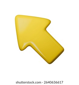 Shiny golden arrow vector illustration symbolizing direction and progress. Perfect for web design, app icons, and business presentations. Eye-catching and modern graphic element.