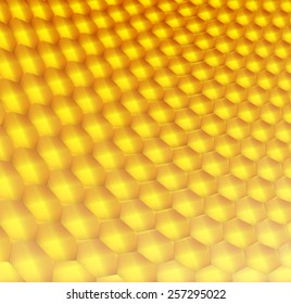 Shiny golden vector background