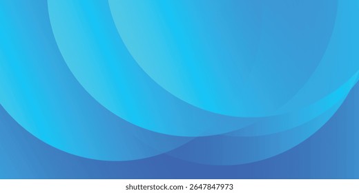 Shiny gradient blue noise abstract background with circular shapes. Soft textured blue tones create a modern, clean, and futuristic modern design vector eps10
