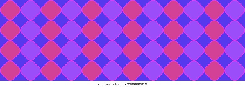 Shiny Gradient Pattern. Geometric Trellis Tile. Traditional Seamless Eastern Poster. Quatrefoil Arabian Ethnic Tesselation. Rich Ottoman Mosaic. Cool Persian Texture. Simple Geo Hijri.