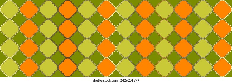Shiny Gradient Pattern. Noble Ottoman Texture. Simple Geo Trellis. Quatrefoil Persian Ethnic Tesselation. Elegant Seamless Arabic Poster. Geometric Trellis Tile. Cool Oriental Pattern.