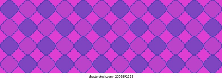 Shiny Gradient Pattern. Traditional Seamless Moroccan Frame. Cool Arabic Texture. Quatrefoil Arabian Ethnic Tesselation. Geometric Trellis Tile. Modern Geo Hijri. Rich Arabesque Mosaic.
