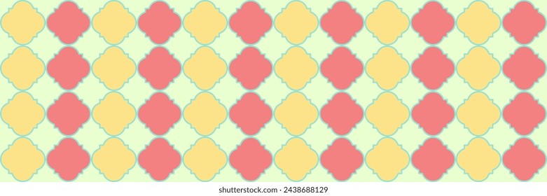 Shiny Gradient Pattern. Vintage Geo Clover. Silver Arabesque Pattern. Quatrefoil Arabic Ethnic Tesselation. Traditional Seamless Moroccan Banner. Geometric Trellis Tile. Cool Persian Texture.