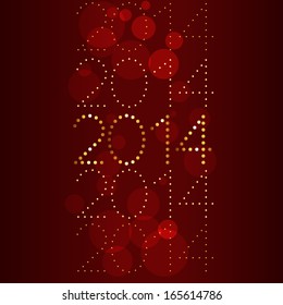 brillante diseño de vectores de año nuevo feliz