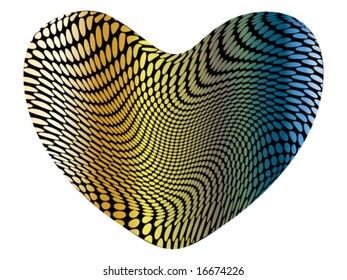 shiny heart