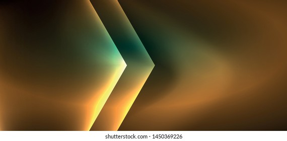 Shiny hexagon neon template. Futuristic digital technology concept. Vector abstract graphic design. Vector vintage retro illustration.