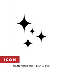 Shiny icon vector symbol on white background