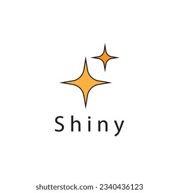 shiny icon vector template illustration logo design
