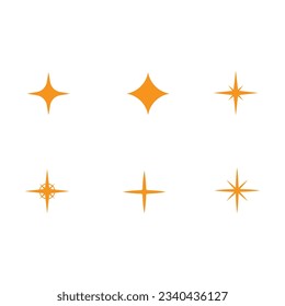 shiny icon vector template illustration logo design