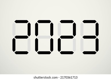 Shiny lcd led diode flat dot logo type font text element bright color modern art style. Closeup view dark night neon shine 3d cell matrix game play score counter board panel info indicator card design