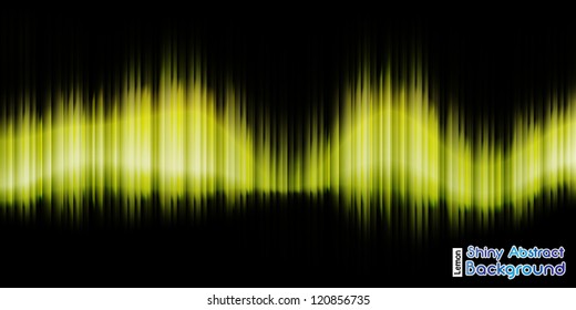 Shiny Lemon Abstract Background