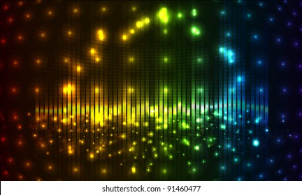 shiny lights vector background