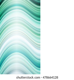 Shiny lines on a white background. Shades of blue.