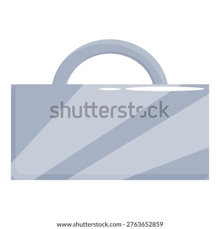 Shiny metal lunchbox with handle, evoking nostalgia and the anticipation of a new school year