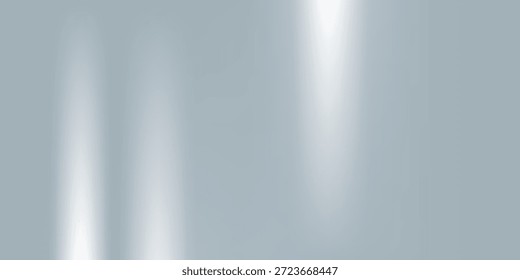 Fondo de plata de textura de metal brillante. Fondo de lámina de plata brillante de acero al Vector gradiente de Plantilla y metálico para el borde de cromo. Abstractas fondo de luz de color gris. Ilustración vectorial EPS10.