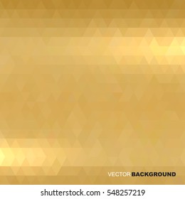 Shiny metallic gold texture. Blur background. Vector illustration eps10.