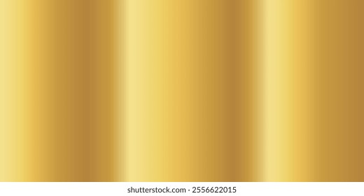 Shiny Metallic Gold Texture, Vector mesh gradient, for Elegant Designs