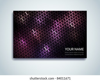 Shiny Mosaic Business Card