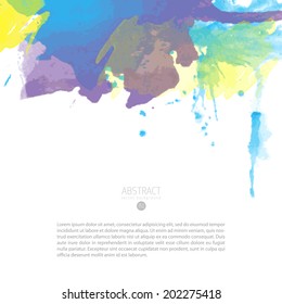 shiny multicolored vector watercolour background useful for any project where a platter of colour makes the difference color water youth nails star texture infant colorful abstract scene boundary pain