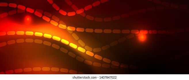 Shiny neon lines techno magic futuristic background, magic energy space light concept, abstract background wallpaper design, vector illustration