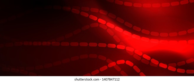 Shiny neon lines techno magic futuristic background, magic energy space light concept, abstract background wallpaper design, vector illustration