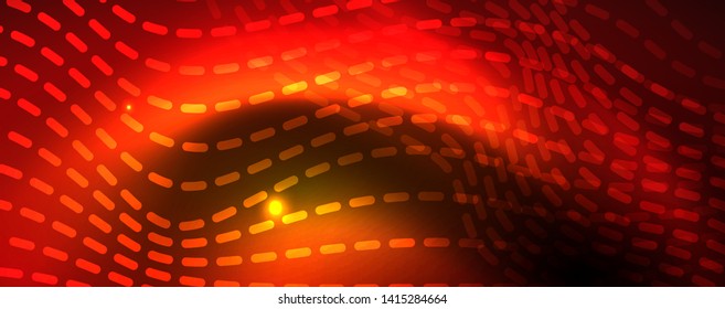 Líneas de neón brillantes telno fondo futurista mágico, concepto de luz de espacio mágico, diseño de fondo abstracto de fondo de fondo de fondo, ilustración vectorial