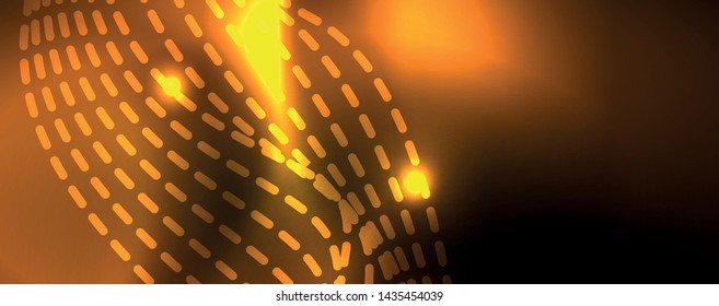 Líneas de neón brillantes telno fondo futurista mágico, concepto de luz de espacio mágico, diseño de fondo abstracto de fondo de fondo de fondo, ilustración vectorial