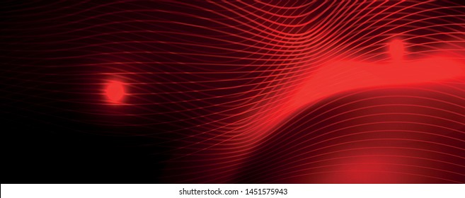 Shiny neon lines techno magic futuristic background, magic energy space light concept, abstract background wallpaper design, vector illustration