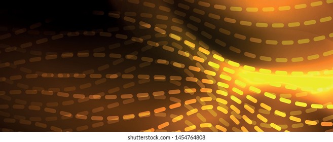Schlaue Neonlinien Techno magischer futuristischer Hintergrund, magisches Energieraum-Lichtkonzept, abstrakter Hintergrund, Tapete-Design, Vektorgrafik