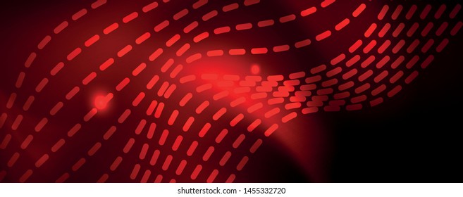 Shiny neon lines techno magic futuristic background, magic energy space light concept, abstract background wallpaper design, vector illustration