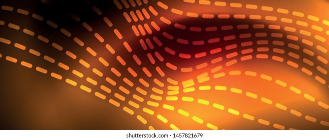 Shiny neon lines techno magic futuristic background, magic energy space light concept, abstract background wallpaper design, vector illustration