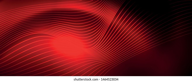 Líneas de neón brillantes telno fondo futurista mágico, concepto de luz de espacio mágico, diseño de fondo abstracto de fondo de fondo de fondo, ilustración vectorial