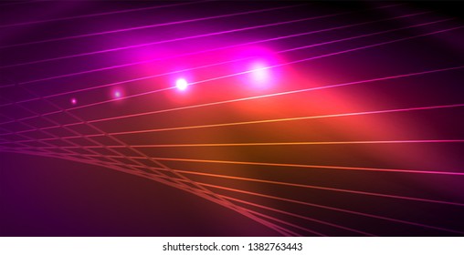 glänzender neonaler Hintergrund, Vektorgrafik-Vorlage
