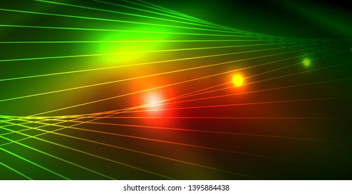 glänzender neonaler Hintergrund, Vektorgrafik-Vorlage