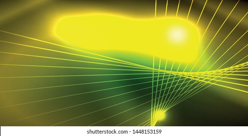 glänzender neonaler Hintergrund, Vektorgrafik-Vorlage
