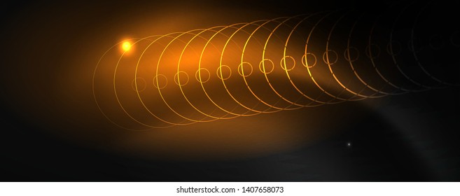Shiny neon techno template. Neon lines background, 80s style laser rays. Vector