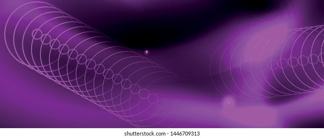 Shiny neon techno template. Neon lines background, 80s style laser rays. Vector