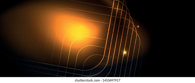 Shiny neon techno template. Neon lines background, 80s style laser rays. Vector
